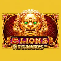Machine à sous 5 Lions Megaways disponible sur Madnix Casino avec gains massifs