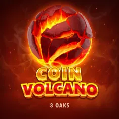 Coin Volcano sur Madnix Casino avec pièces en feu et bonus