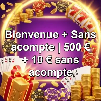 Bonus de bienvenue 500€ et 10€ sans dépôt Madnix Casino