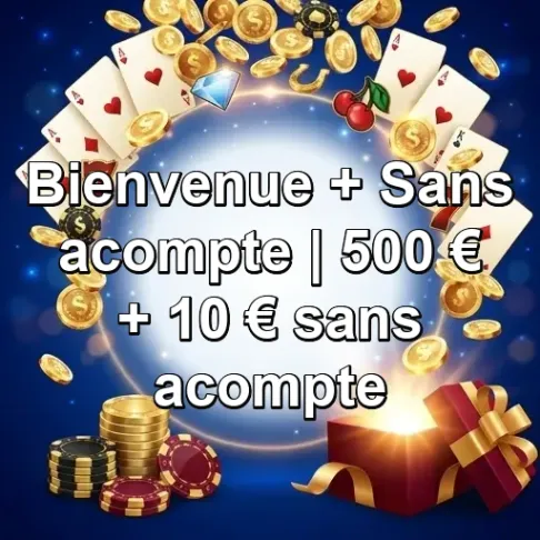 Bonus de bienvenue 500€ et 10€ sans dépôt Madnix Casino