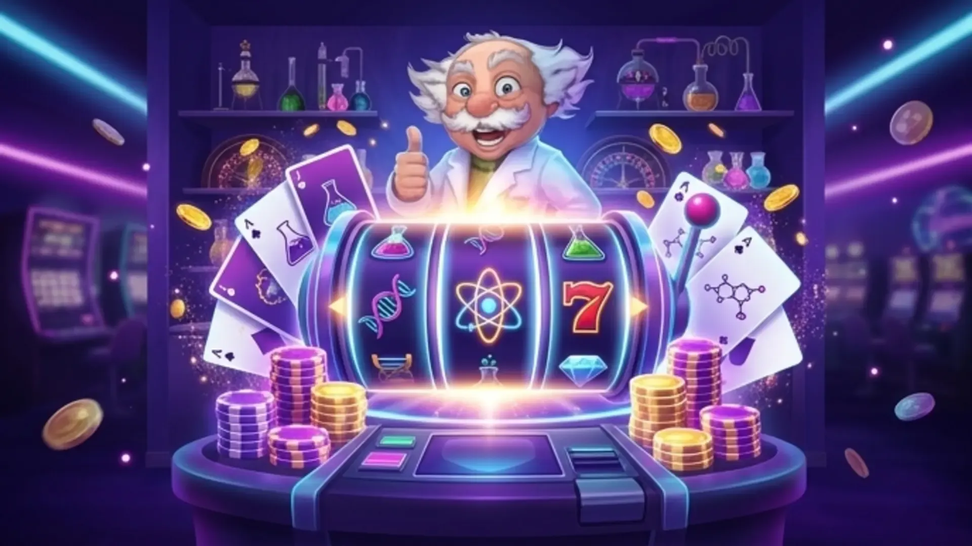 Madnix Casino machine à sous scientifique avec jackpot
