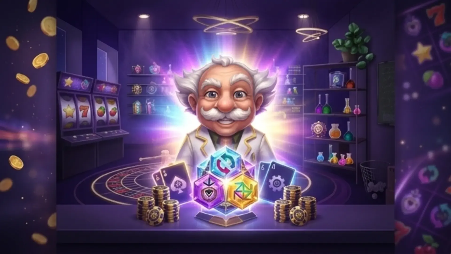 Magic Lab machine à sous Madnix Casino